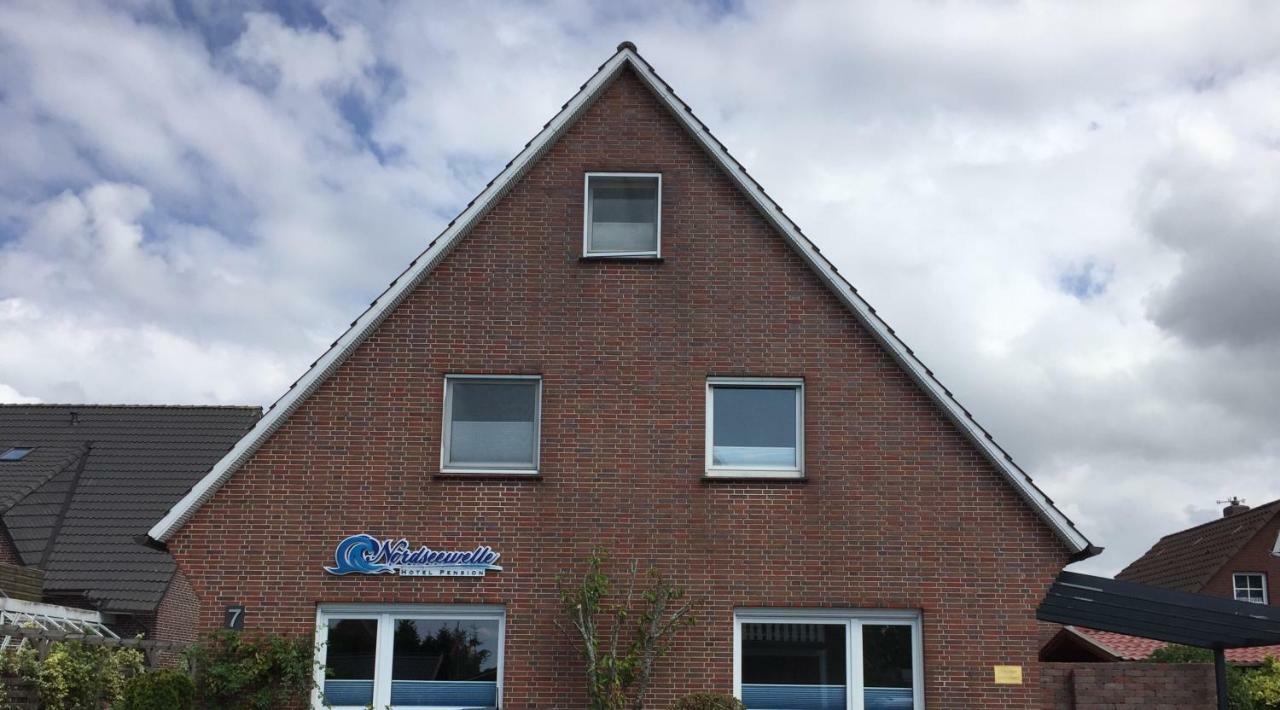 Hotel Pension Nordseewelle Norddeich  Buitenkant foto